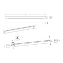 Zuma Line 003064-028265 LED Wandleuchte PARKS integrierte LED-Quelle