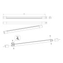 Zuma Line 003064-028270 LED Wandleuchte PARKS integrierte LED-Quelle