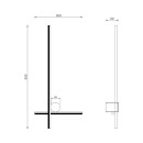 Zuma Line 003064-030964 LED Wandleuchte MILL integrierte LED-Quelle