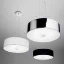 Ideal Lux Hängeleuchte Kronleuchter Woody Cromo SP 5x40W E27 - moderne komplexe Beleuchtung