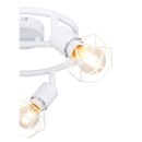 Globo 54802W-3 Deckeneinbauleuchte Xara 3x40W | E14 - weiß