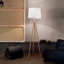 Ideal Lux 121437 Stehleuchte 1x60W York | E27 - schwarz