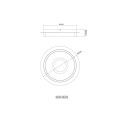 Globo 48046D1 LED Deckenleuchte ZARA  | 24W integrierte LED-Quelle | 1240lm | 3000K