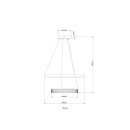 Globo 48046H1 LED Pendelleuchte MARLENNE    | 30W integrierte LED-Quelle | 1900lm | 3000K