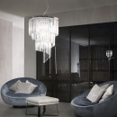 Ideal Lux 117737 Pendelleuchte Carlton 8x40W | E14