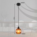 Globo 15638B Pendelleuchte ZUMBA E27