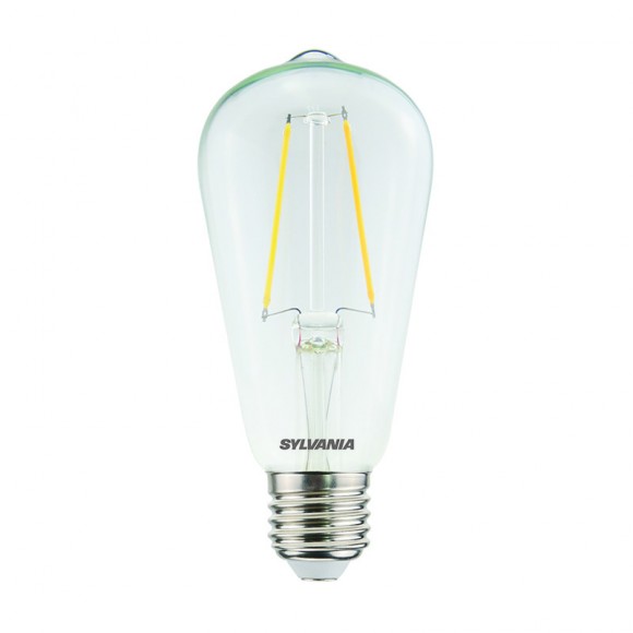 Sylvania 0029311 LED-Glühlampe 1x4,5W | E27 | 470lm | 2700K - klar