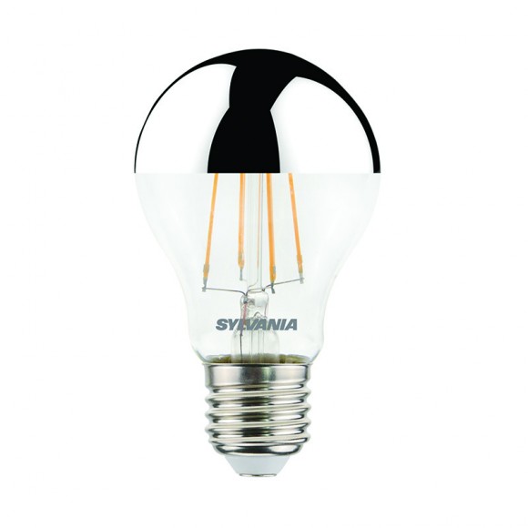 Sylvania 0029342 LED-Glühlampe 1x4,5W | E27 | 400lm | 2700K - Silber
