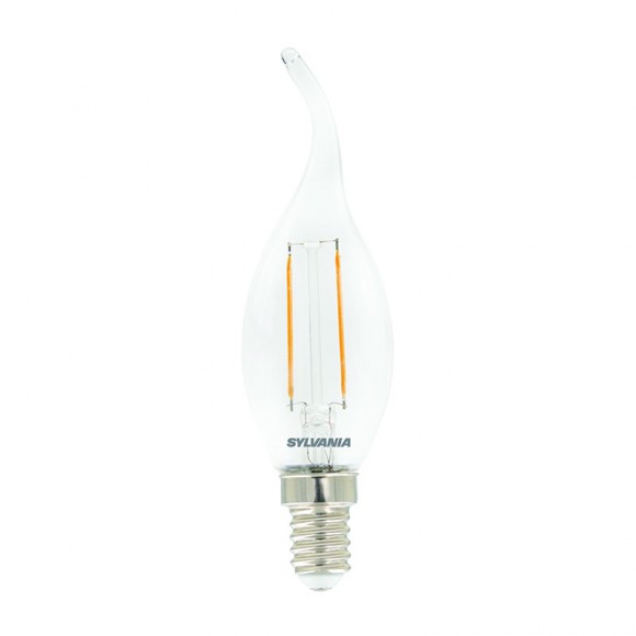 Sylvania 0029485 LED-Glühlampe 1x2,5W | E14 | 250lm | 2700K - klar