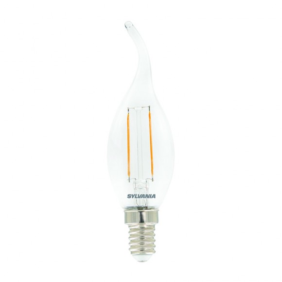 Sylvania 0029485 LED-Glühlampe 1x2,5W | E14 | 250lm | 2700K - klar