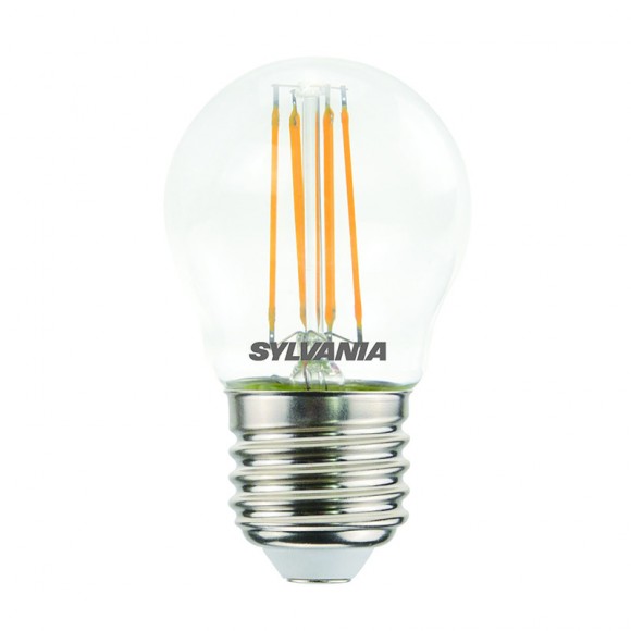 Sylvania 0029491 LED-Glühlampe 1x4,5W | E27 | 470lm | 2700K - dimmbar, klar