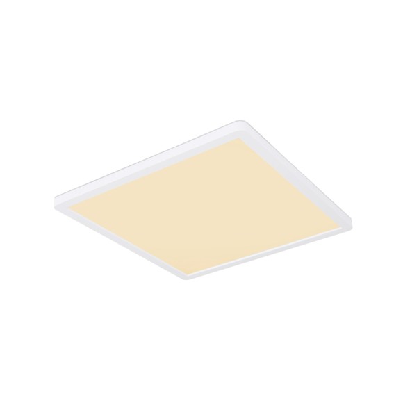 Globo 41563-18W LED-Deckenleuchte Sapana 1x18W | 1600lm | 3000K | IP44 - Schaltdimmer, Memory-Funktion, weiß, opal