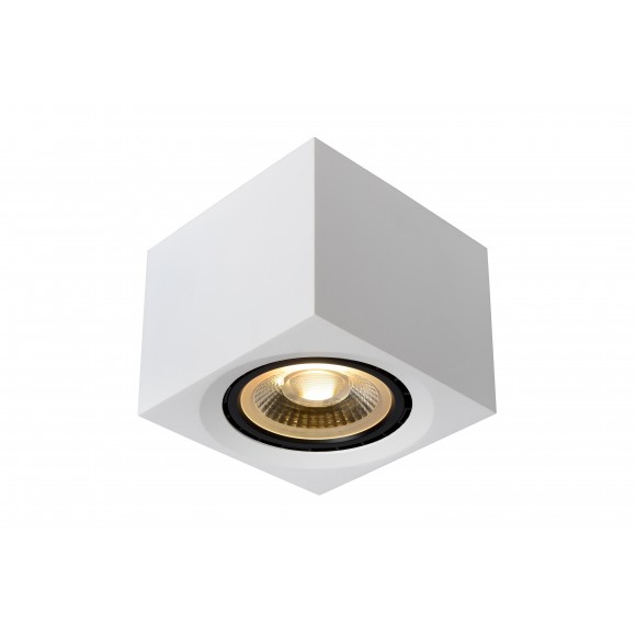 Lucide 09922/12/31 Spotleuchte Flodler 1x12w | LED GU10 | 820lm | 2200k / 3000k - inkl. Lampe, weiß, dimmbar, CCT