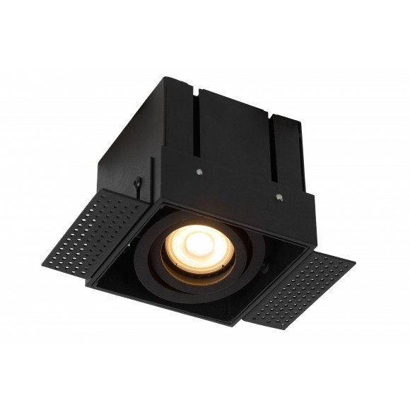 Lucide 09925/01/30 Spotleuchte Trimless 1x50w | GU10 - schwarz, einstellbar, dimmbar