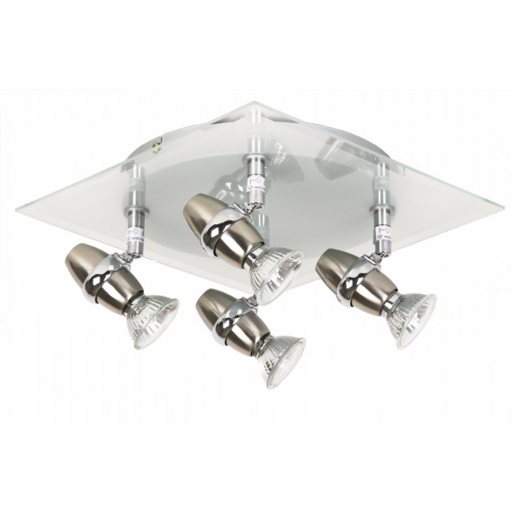 Lucide 10922/19/12 LED Decken- und Spotleuchte Jeo 4x5W | GU10 | 2700K