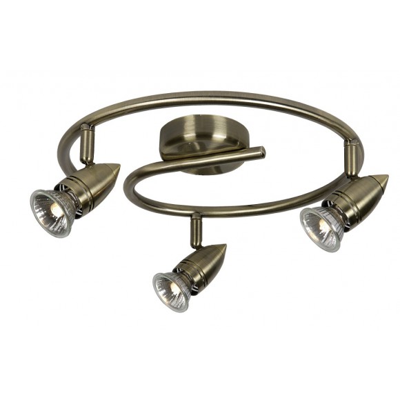 Decken- und Spotleuchte Lucide Caro 3x50W GU10 - classic