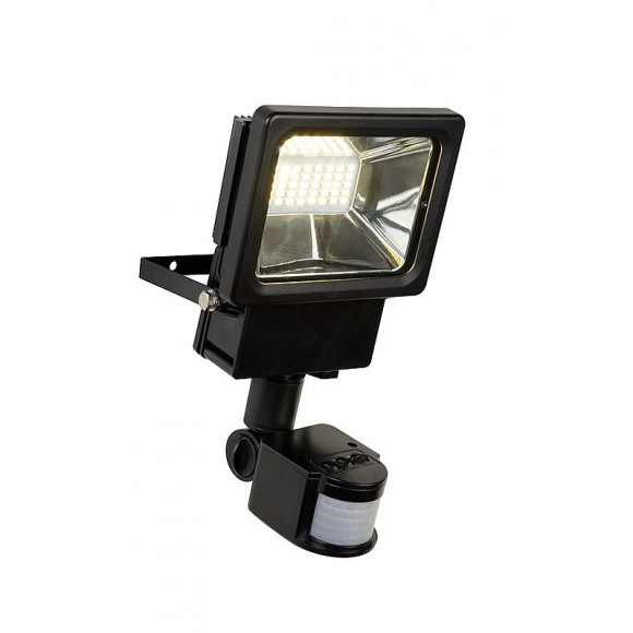 LED-Außenwandstrahler Lucide Projectors 1x10W - Reflektor mit Bewegungssensor, resistent