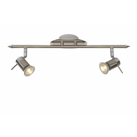 Lucide 18901/10/12 LED Decken- und Spotleuchte Bikko 2x5W | GU10 | 2700K | IP44