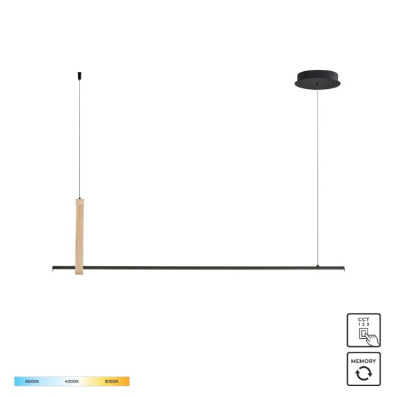 Zuma Line 003064-026643 LED Pendelleuchte CLAUD integrierte LED-Quelle