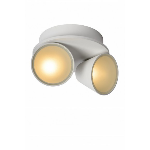 LED Decken- und Spotleuchte Lucide Baz 2x6W LED - elegant