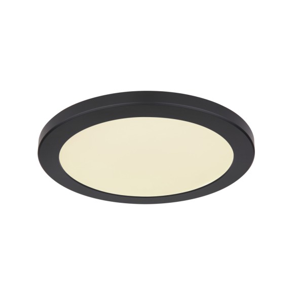 Globo 12379-24B LED-Deckenleuchte Lasse 1x24W | 1800lm | 3000-4000-6500K - schwarz