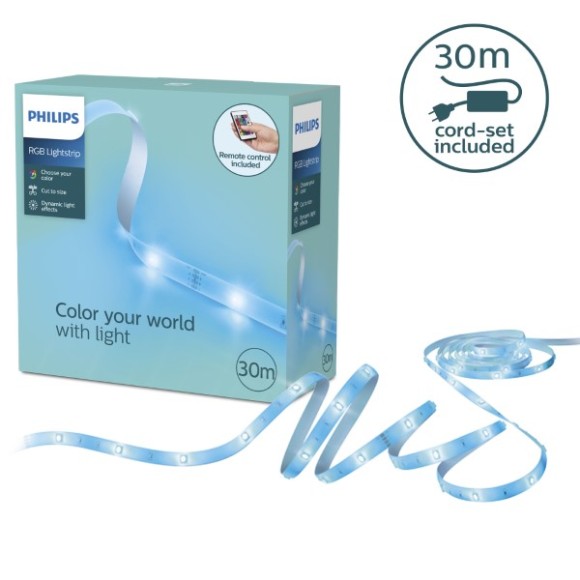 Philips 8720169322554 LED LED-Streifen LIGHTSTRIPS  integrierte LED-Quelle | rgb - farbig | weiß