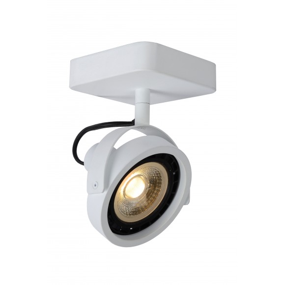 Lucide 31931/12/30 Spotleuchte Tala 1x12w | LED GU10 | 820lm | 2200k / 3000k - inkl. Lampe, weiß, einstellbar, dimmbar, CCT