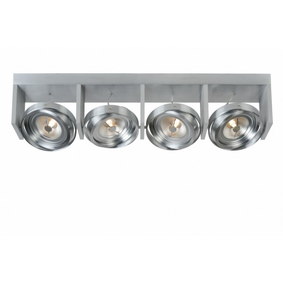 Lucide LED Decken- und Spotleuchte Zett 4x12W GX53 - dimmbar, luxuriös