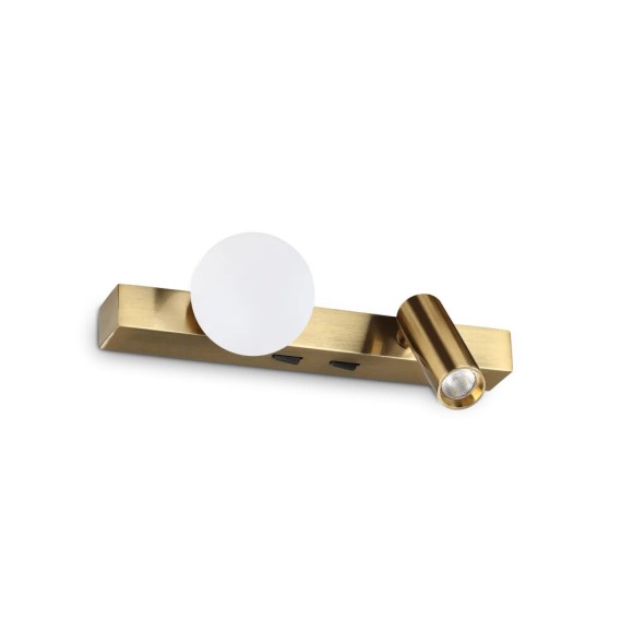Ideal lux I336671 LED Wandleuchte PING PONG | 6W integrierte LED-Quelle