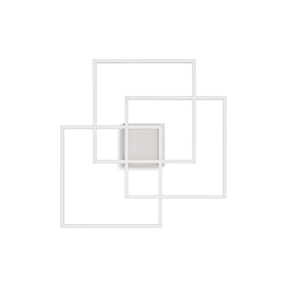 Ideal lux I341316 LED Deckenleuchte FRAME  | 33W integrierte LED-Quelle | 2700K
