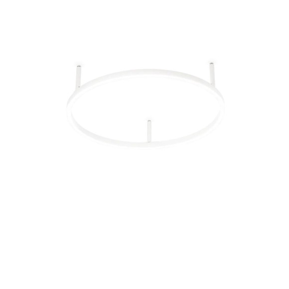Ideal lux I341897 LED Deckenleuchte ORACLE SLIM | 29W integrierte LED-Quelle | 2700K