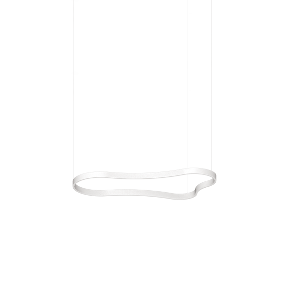 Ideal lux I345260 LED Pendelleuchte WAVES | 45W integrierte LED-Quelle