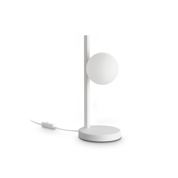 Ideal lux 353203 Tischlampe BINOMIO  G9 | mit Schalter | weiß