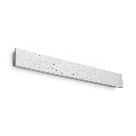 Ideal lux 356693 LED Wandleuchte ZIG ZAG | 26W integrierte LED-Quelle | 1940lm | 3000K | chrom