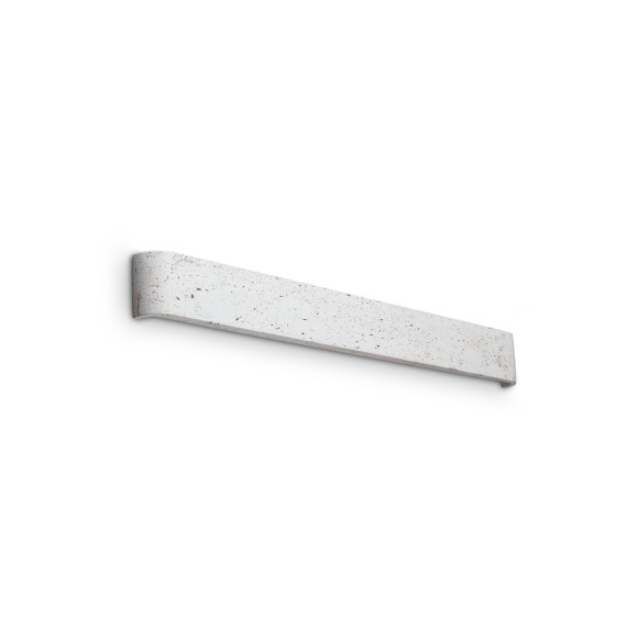 Ideal lux 357119 LED Wandleuchte DELTA  | 30W integrierte LED-Quelle | 2170lm | 3000K | chrom