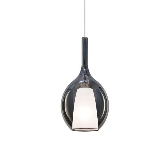 Ideal lux 359984 Pendelleuchte KALIQUE E27 | verstellbar | Seilleuchte | schwarz