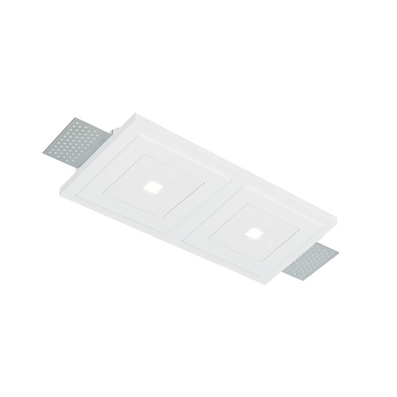 Ideal lux 361307 LED Einbauleuchte ZEPHYR  | 24W integrierte LED-Quelle | 1340lm | 3000K | weiß