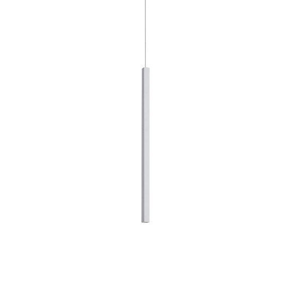 Ideal lux 362496 LED Pendelleuchte LOOK  | 4W integrierte LED-Quelle | 180lm | 3000K | Seilleuchte | verstellbar | weiß