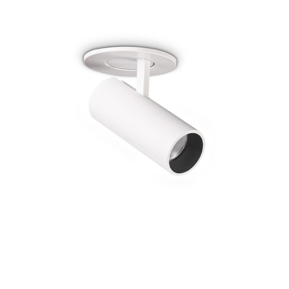 Ideal lux 364353 LED Spot-Deckenleuchte NOVA  | 6W integrierte LED-Quelle | 470lm | 4000K | weiß