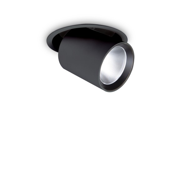 Ideal lux 364438 LED Spot-Deckenleuchte NOVA  | 20W integrierte LED-Quelle | 1720lm | 3000K | schwarz