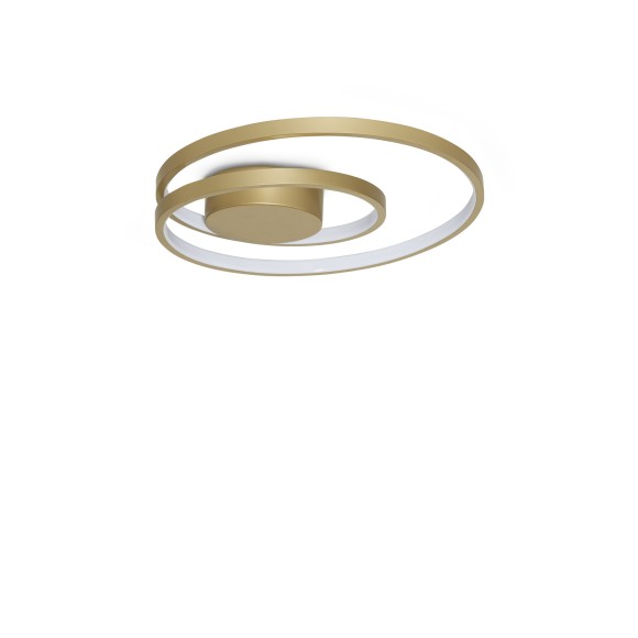 Ideal lux 365046 LED Deckenleuchte OZ  | 38W integrierte LED-Quelle | 2050lm | 3000K | bronze