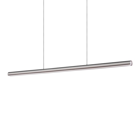 Ideal lux 366463 LED Pendelleuchte DORICA  | 35W integrierte LED-Quelle | 1140lm | 3000K | verstellbar | Seilleuchte | grau