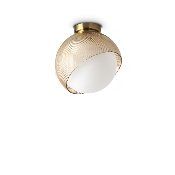 Ideal lux 366579 Deckenleuchte BLOOM  E27 | bronze