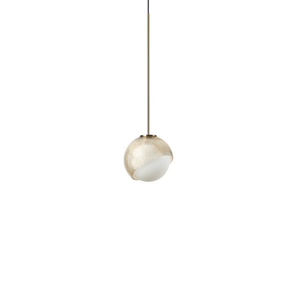 Ideal lux 366623 Pendelleuchte BLOOM  G9 | verstellbar | Seilleuchte | bronze