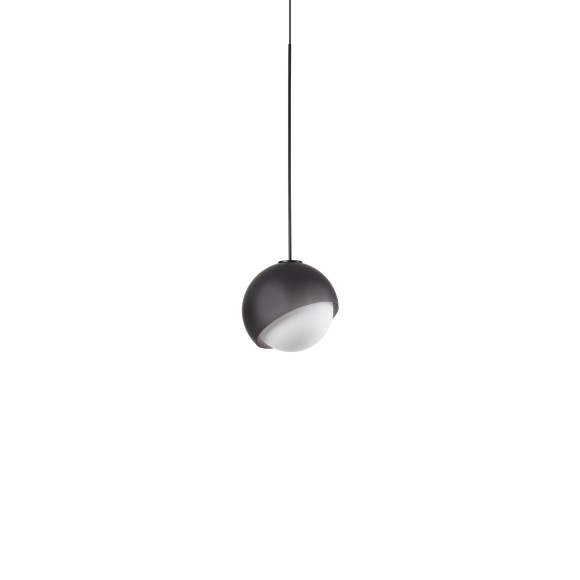 Ideal lux 366630 Pendelleuchte BLOOM  G9 | verstellbar | Seilleuchte | schwarz