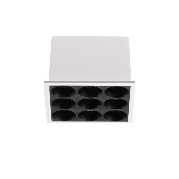 Ideal lux 367286 LED Spot-Deckenleuchte LIKA  | 10W integrierte LED-Quelle | 650lm | 3000K | weiß