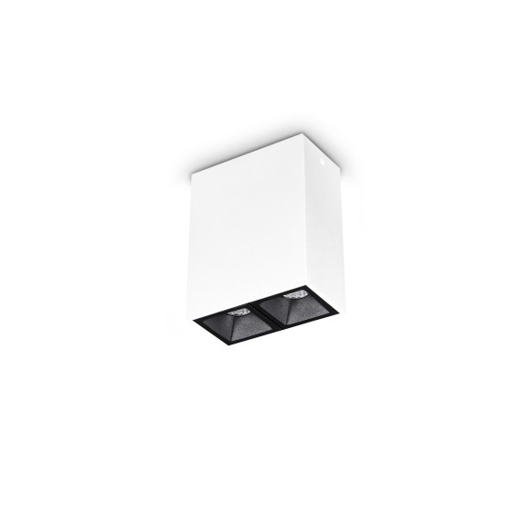 Ideal lux 367354 LED Spot-Deckenleuchte LIKA  | 6W integrierte LED-Quelle | 250lm | 3000K | weiß