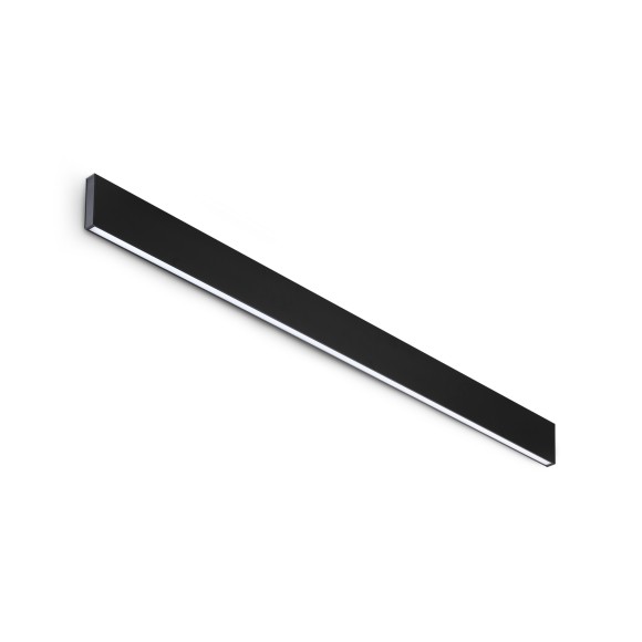 Ideal lux 367576 LED Deckenleuchte STEEL  | 29W integrierte LED-Quelle | 2310lm | 3000K | schwarz