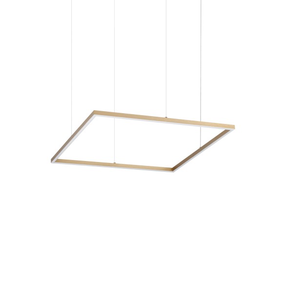 Ideal lux 370484 LED Pendelleuchte ORACLE  | 44W integrierte LED-Quelle | 2180lm | 3000K | verstellbar | Seilleuchte | bronze