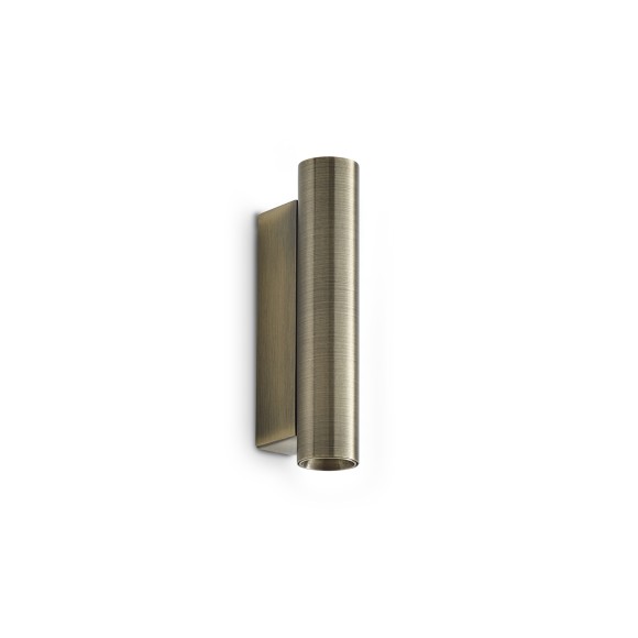 Ideal lux 370590 LED Spot-Wandleuchte LOOK  | 9W integrierte LED-Quelle | 630lm | 3000K | bronze